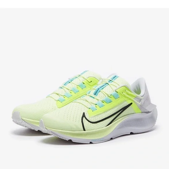 Nike Air Zoom Pegasus Flyease woman’s athletic shoes volt, black, green size 8.5 - Picture 4 of 12